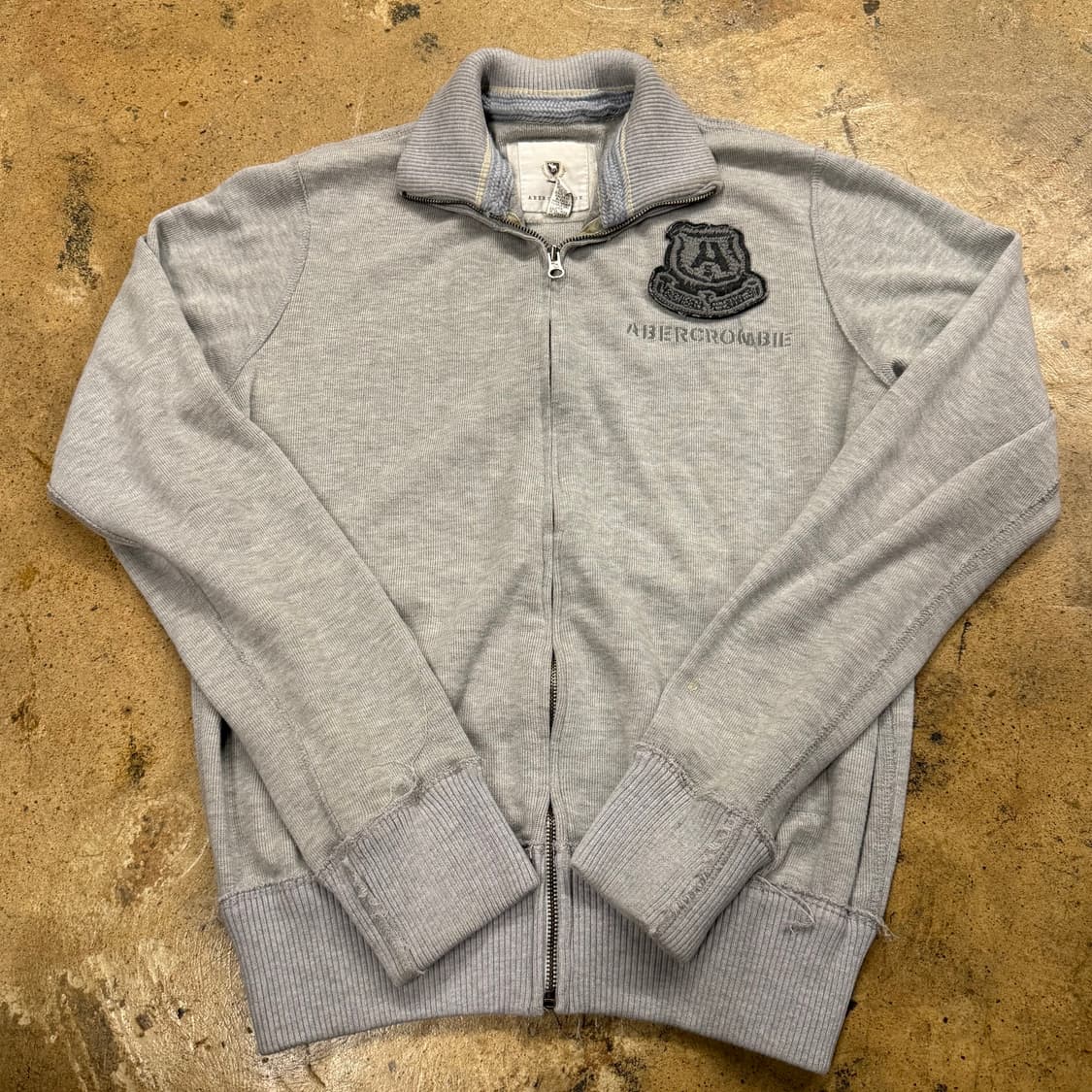 아베크롬비 그레이 코튼 면 집업 상품이미지3