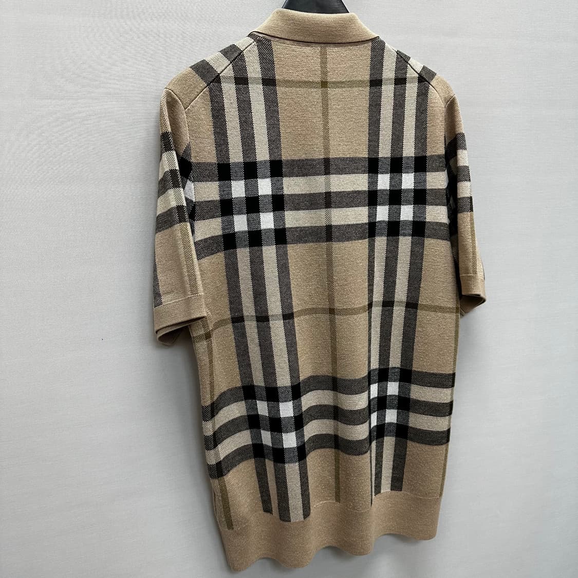 버버리 체크 니트 카라 반팔티 ( 95~100 ) 상품이미지6