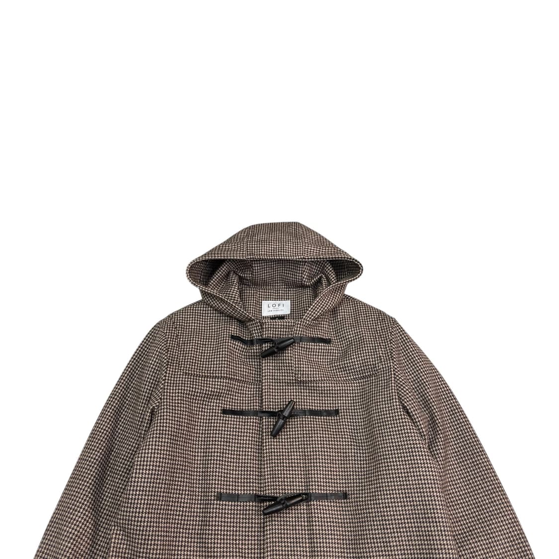 로파이 유니섹스 누빔 더플 코트 상품이미지2