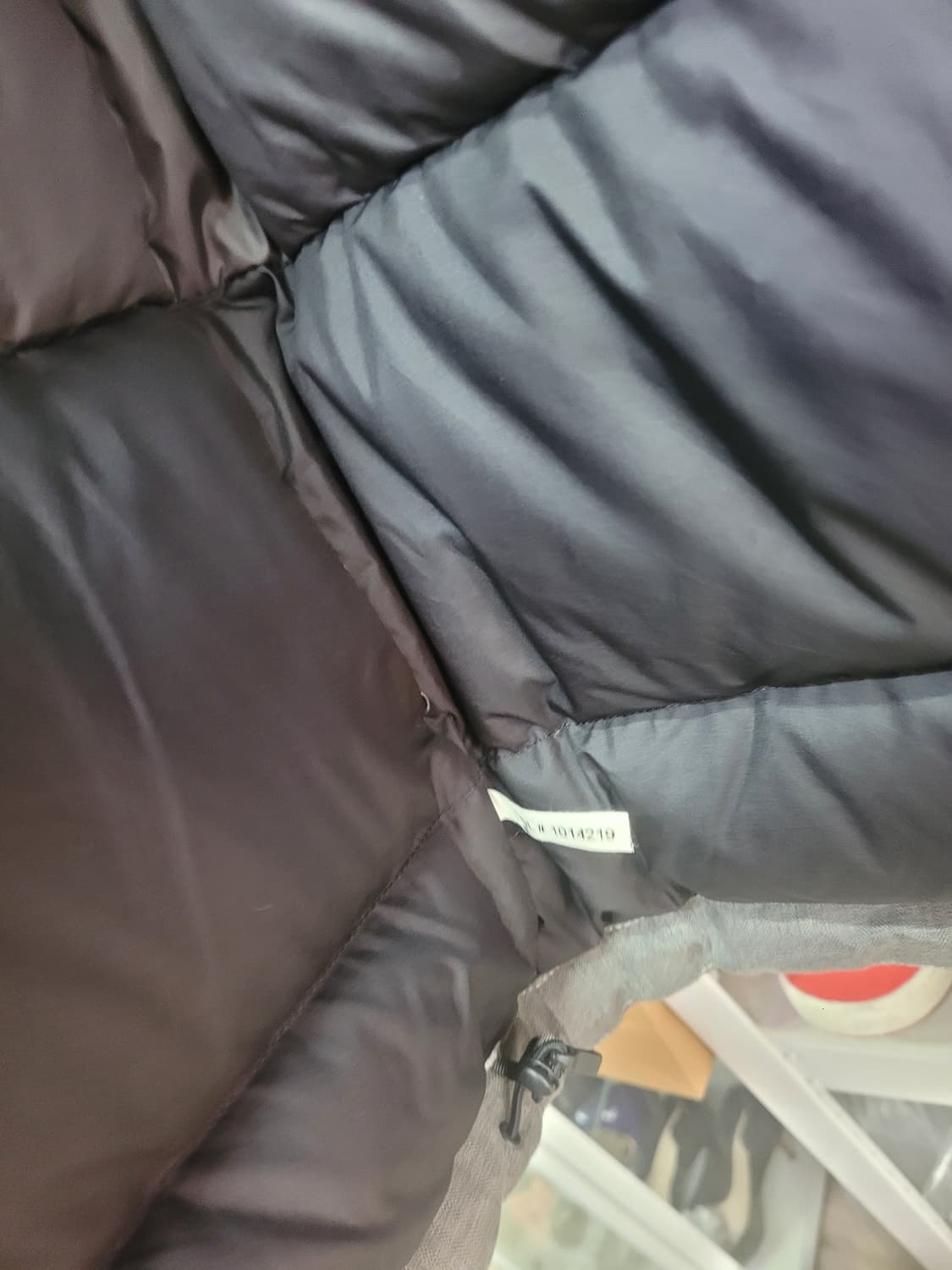 노스페이스 NSJ1DG52 후드 거위털 패딩 그레이 (후드 분리형) 상품이미지5