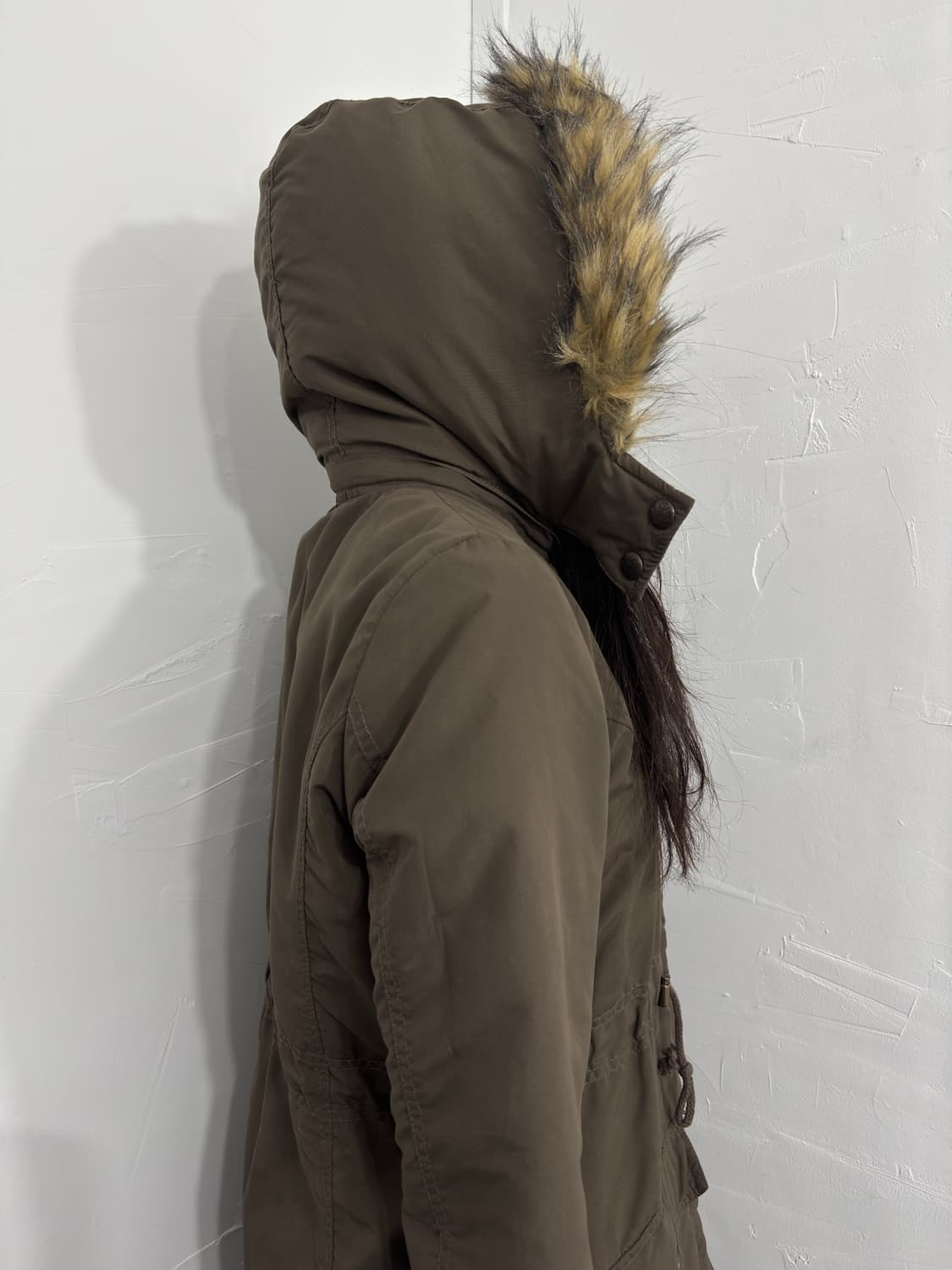 cornflake safari fur hood jacket 상품이미지5