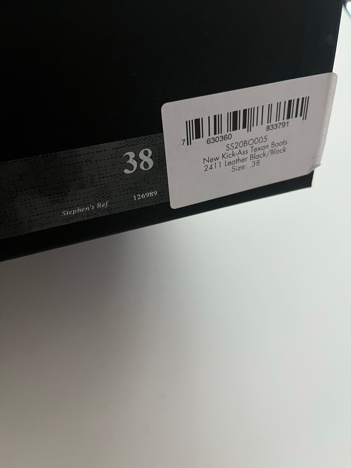 SS20 베트멍 BLOCK HEEL BOOTS 38 상품이미지5