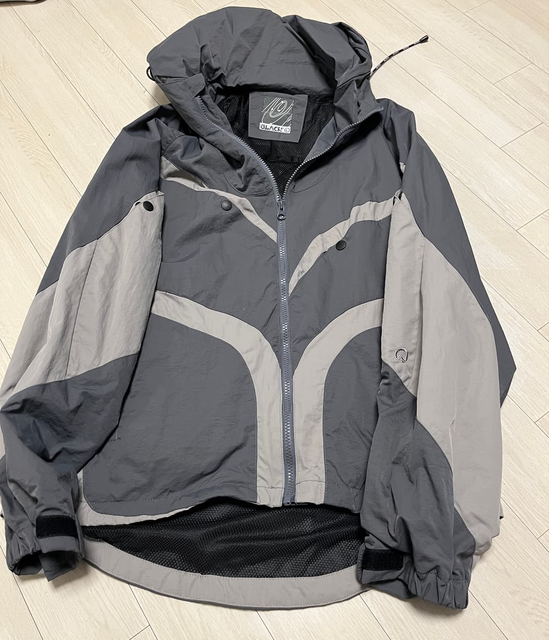 글랙 토비 나일론 자켓 그레이 L 상품이미지3