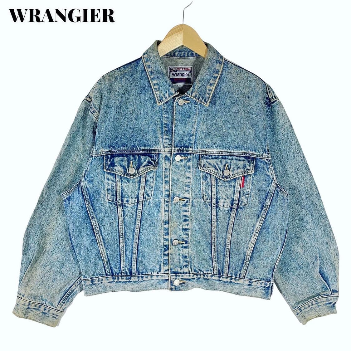 WRANGIER OVER DENIM JACKET 상품이미지1