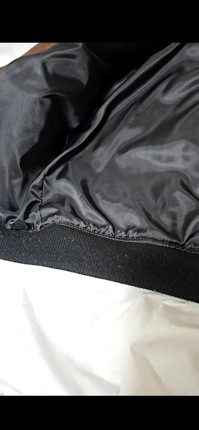 앤드로스 스웨이드 다크 브라운 블루종 자켓(L) 상품이미지6