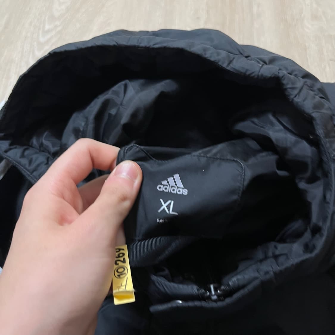 아디다스 남성 덕다운 후드 롱패딩 XL/105 상품이미지5