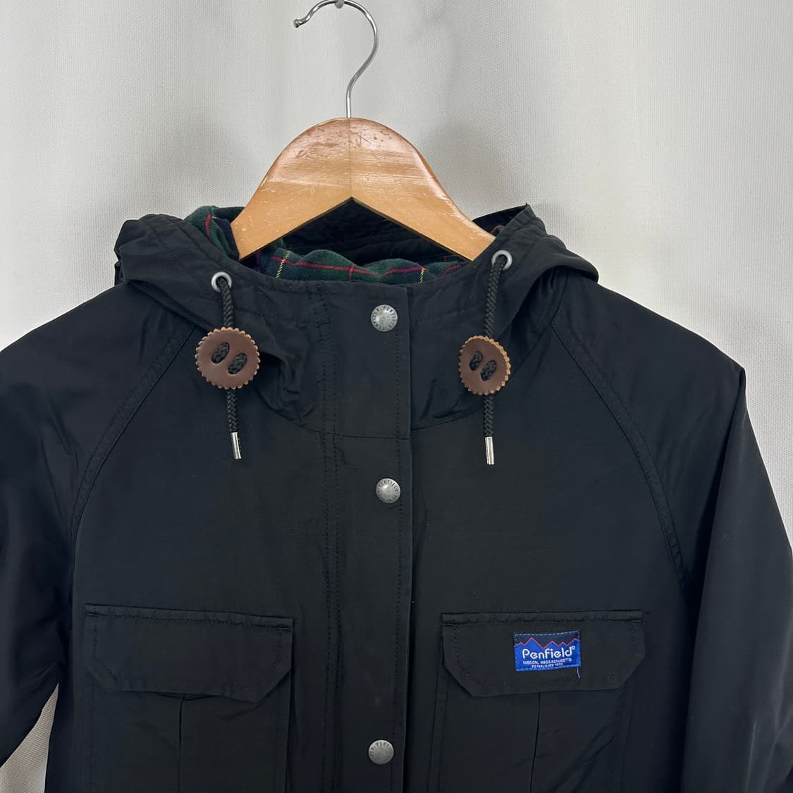  팬필드 여자 포켓 자켓 검정 S 상품이미지2