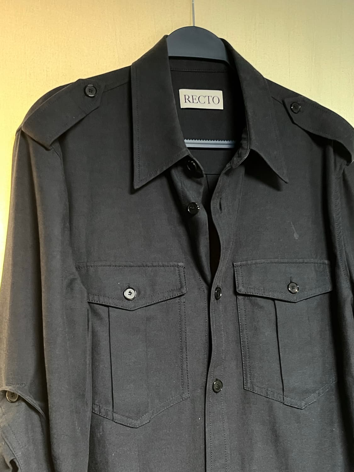 렉토 보헤미안 롤업 셔츠 M 상품이미지3