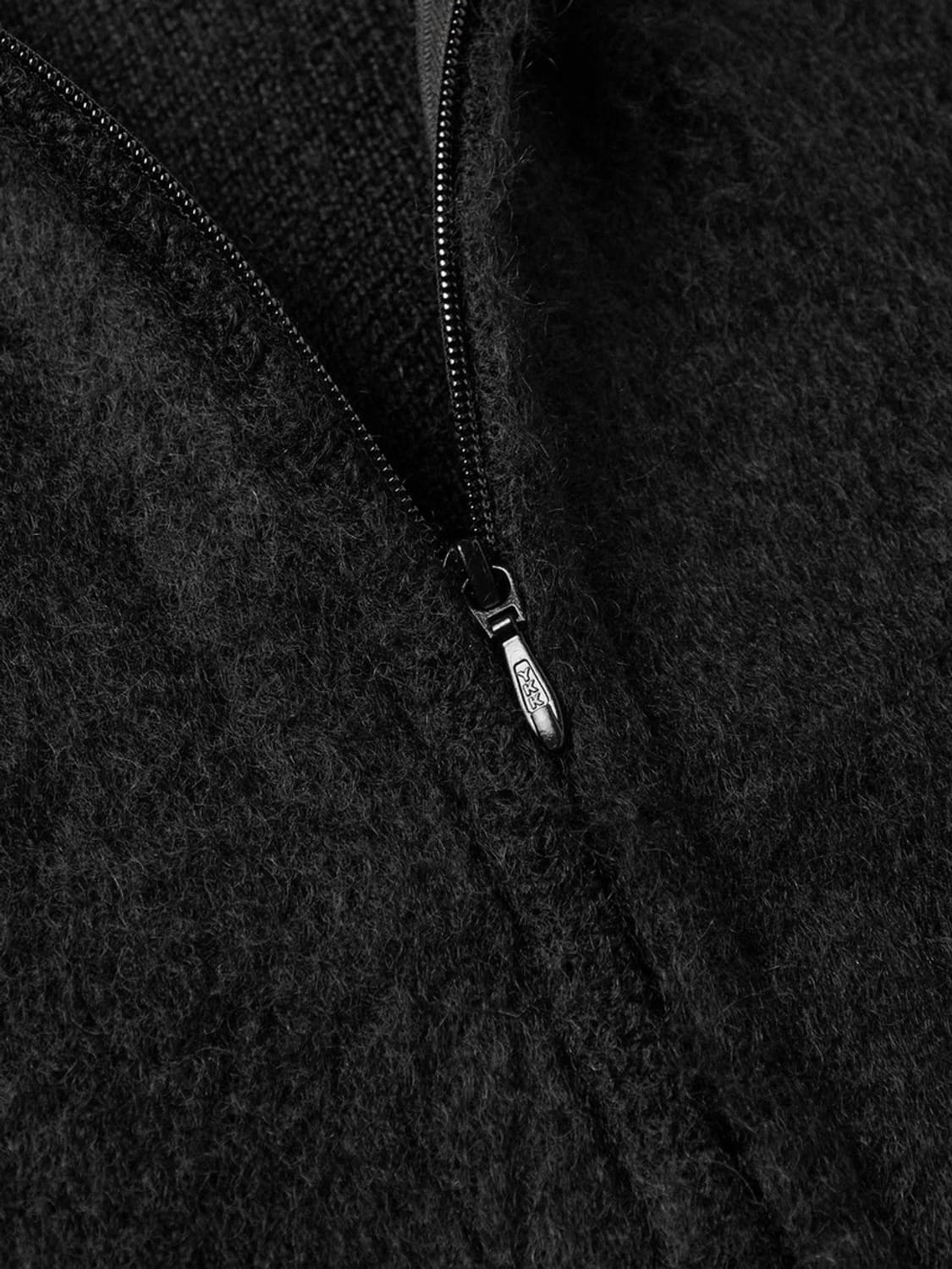 니들스 집 모헤어 가디건 블랙 L 상품이미지10