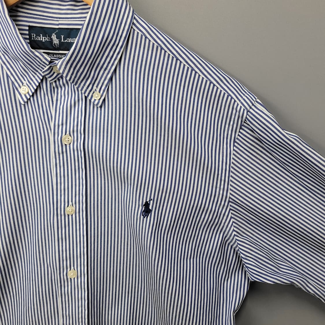 Polo Ralph Lauren 폴로 랄프로렌 스트라이프 포플린 셔츠  상품이미지3