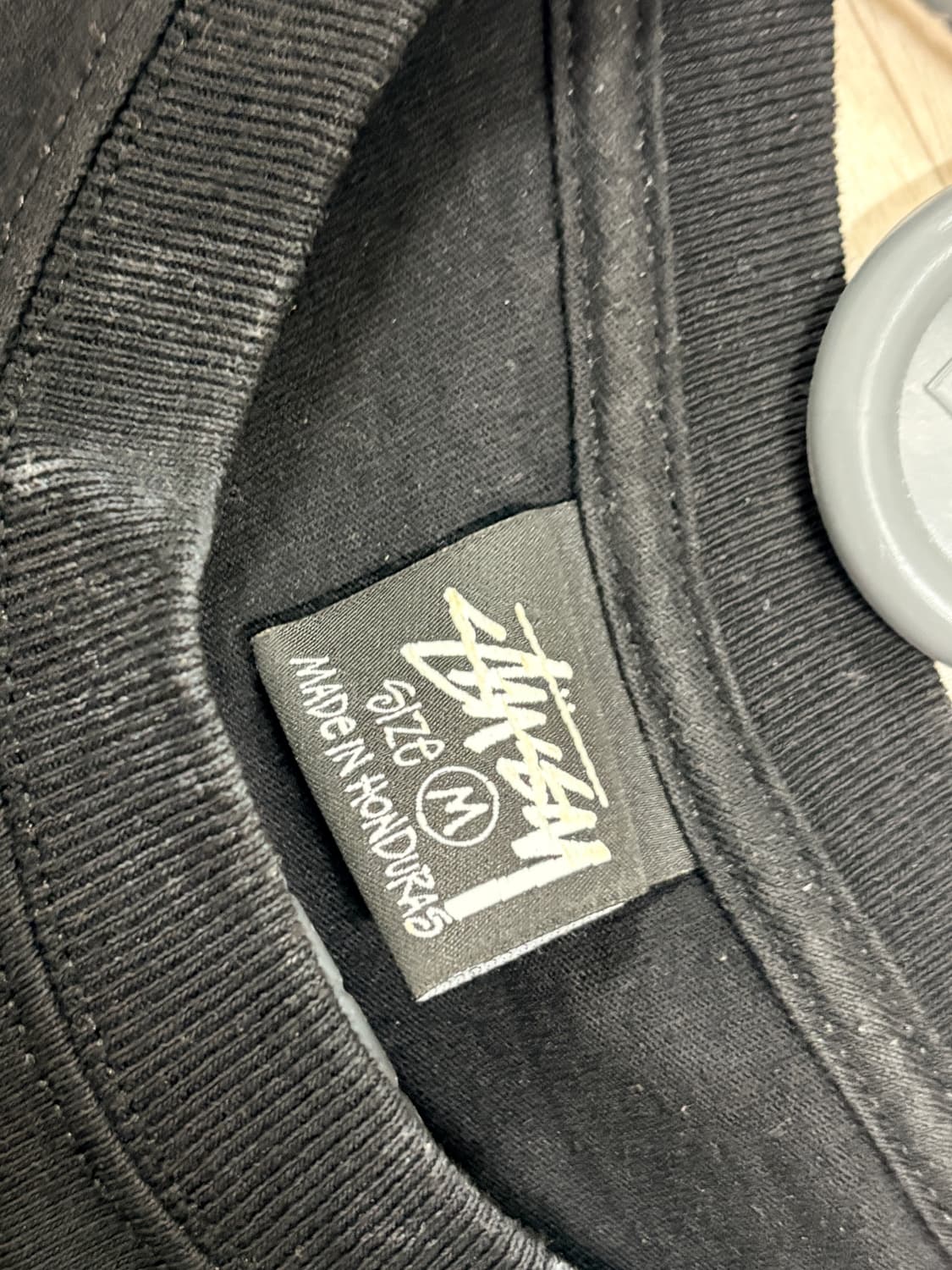 스투시 롱슬리브 블랙m사이즈 판매합니다 상품이미지3