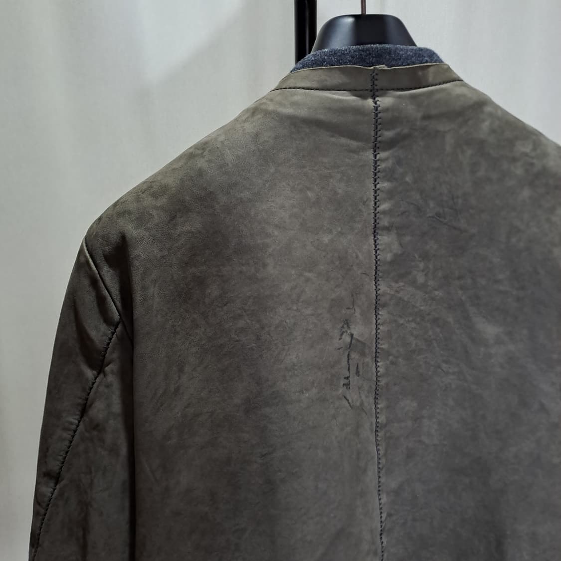 (택포) 시리즈 램스킨 포테로사 블루종 점퍼 95 B223 상품이미지7