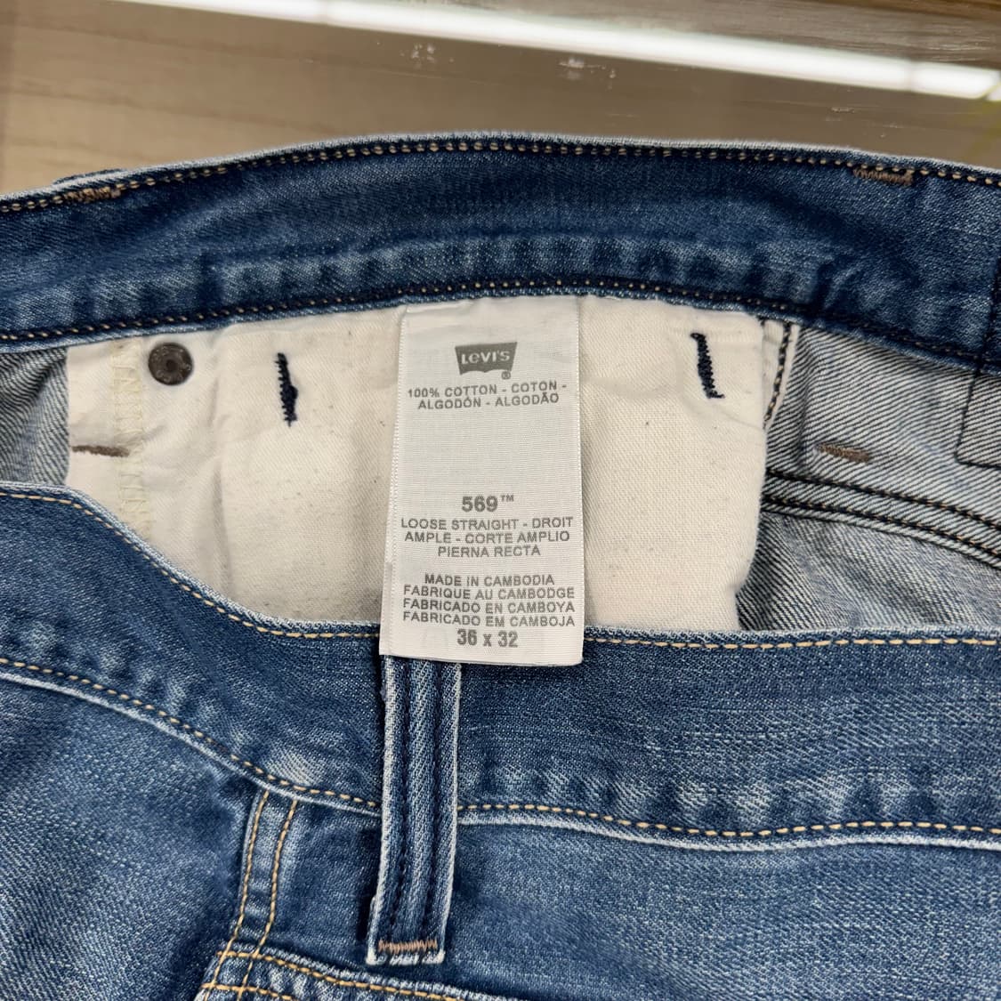리바이스 569 스트레이트 진 (36)  상품이미지7