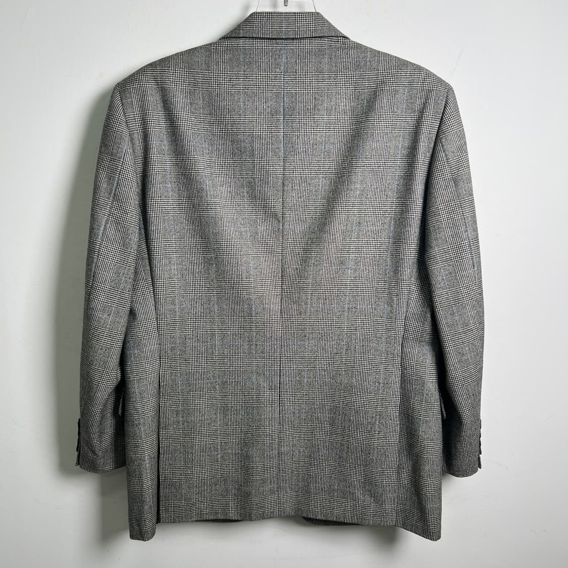 버버리 빈티지 그레이 글렌 체크 울 블레이저 상품이미지5