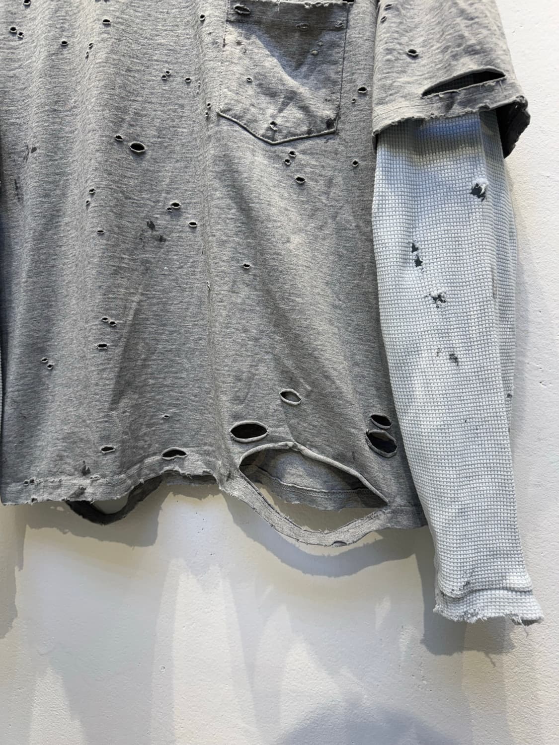 빈티지 와플 레이어드 상품이미지5