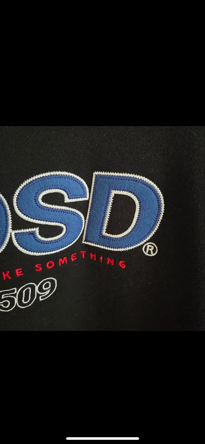 오드스튜디오 ODSD 로고 후드티 블랙 L 상품이미지4