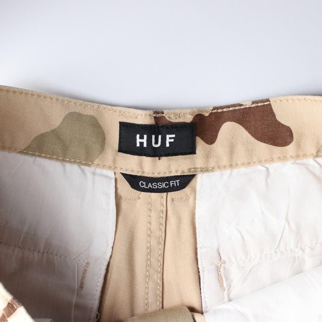 HUF 클래식 핏 카모 하프 팬츠 상품이미지5