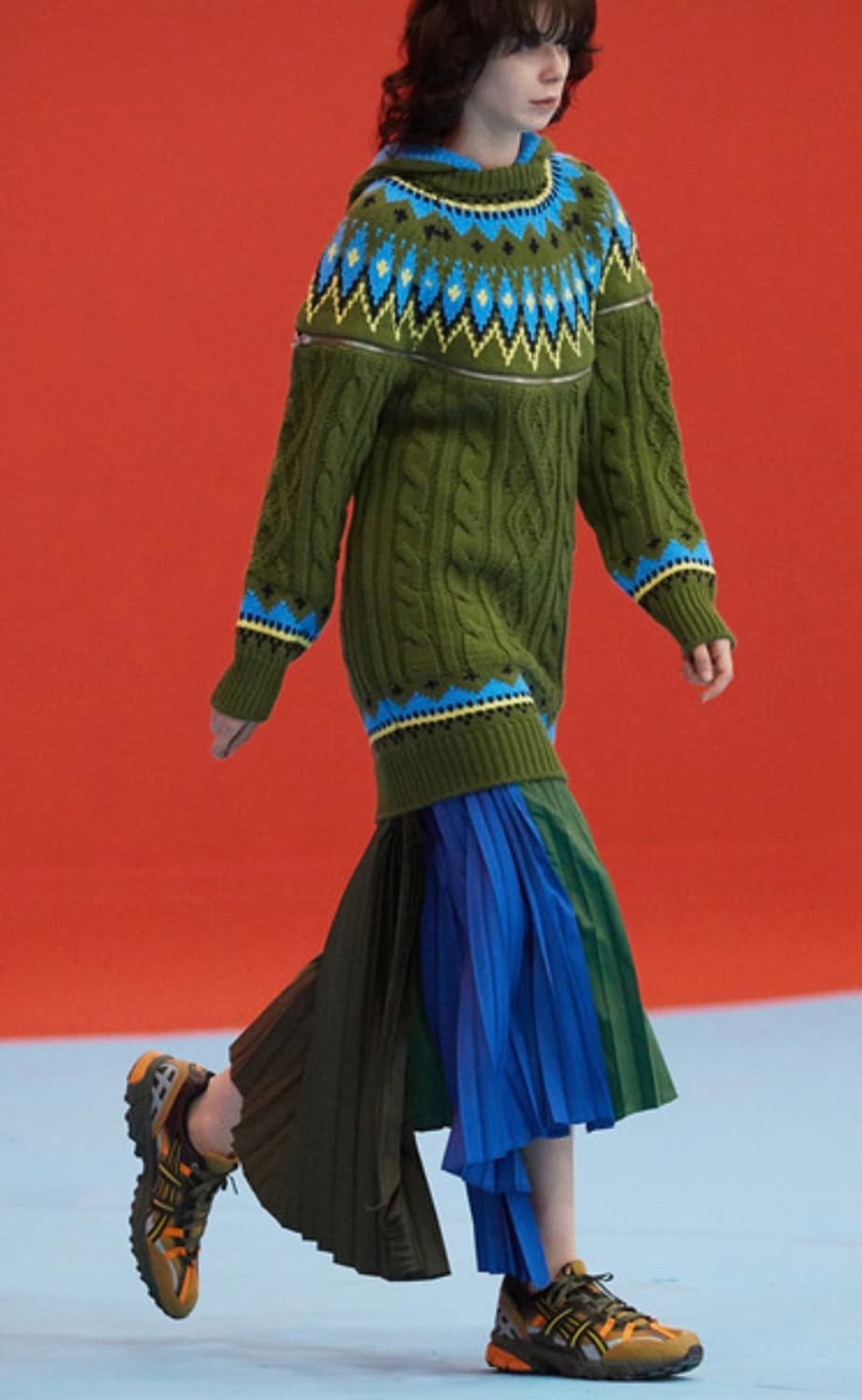 앤더슨벨 노르딕 니트 원피스 상품이미지1