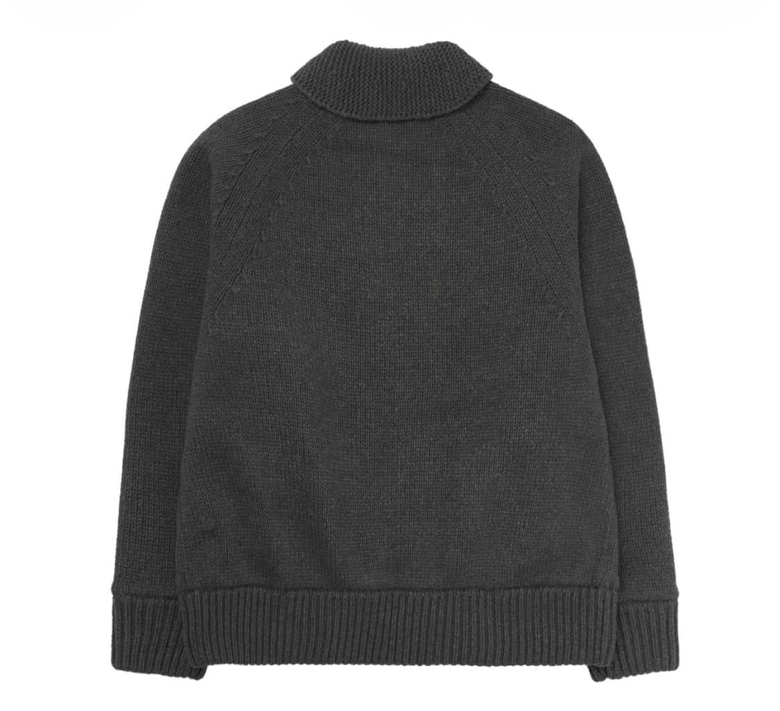 팔라스 x 노스페이스 퍼플라벨 윈드스토퍼 필드 니트 아스팔트 그레이 상품이미지2