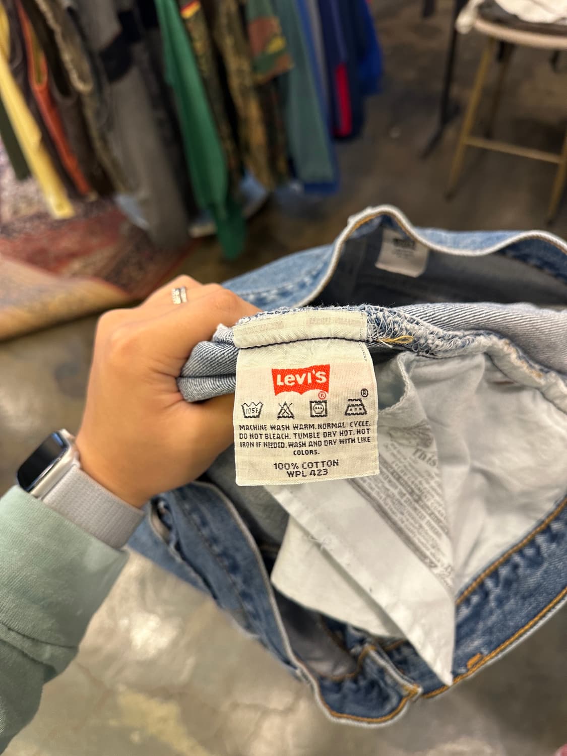00s Levis 리바이스 501 W35 L30 상품이미지4