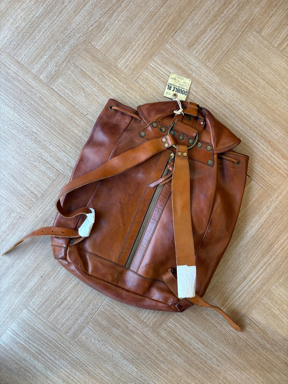 DOUBLE RL Riley Cow Leather Rucksack 상품이미지7