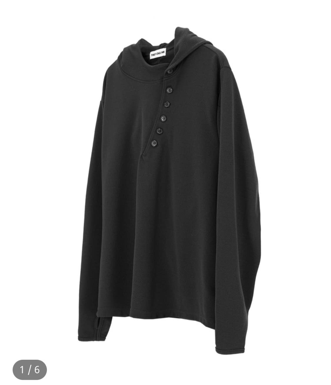 Spine Hoodie Black 후드티 상품이미지1