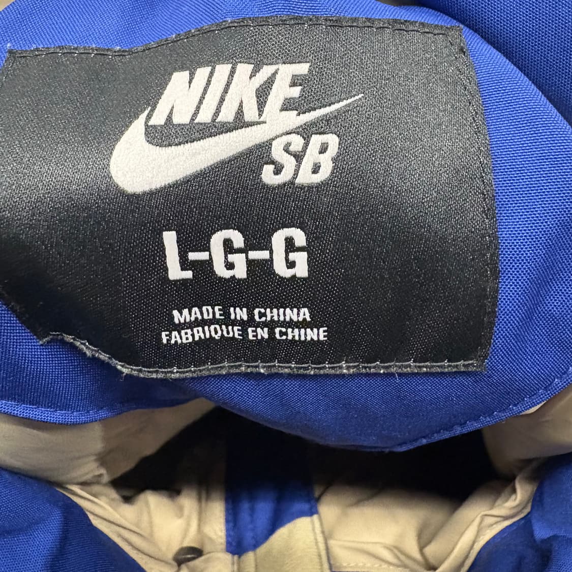 [정품/100,L] 나이키SB 550 패딩조끼 블루 b14 상품이미지4