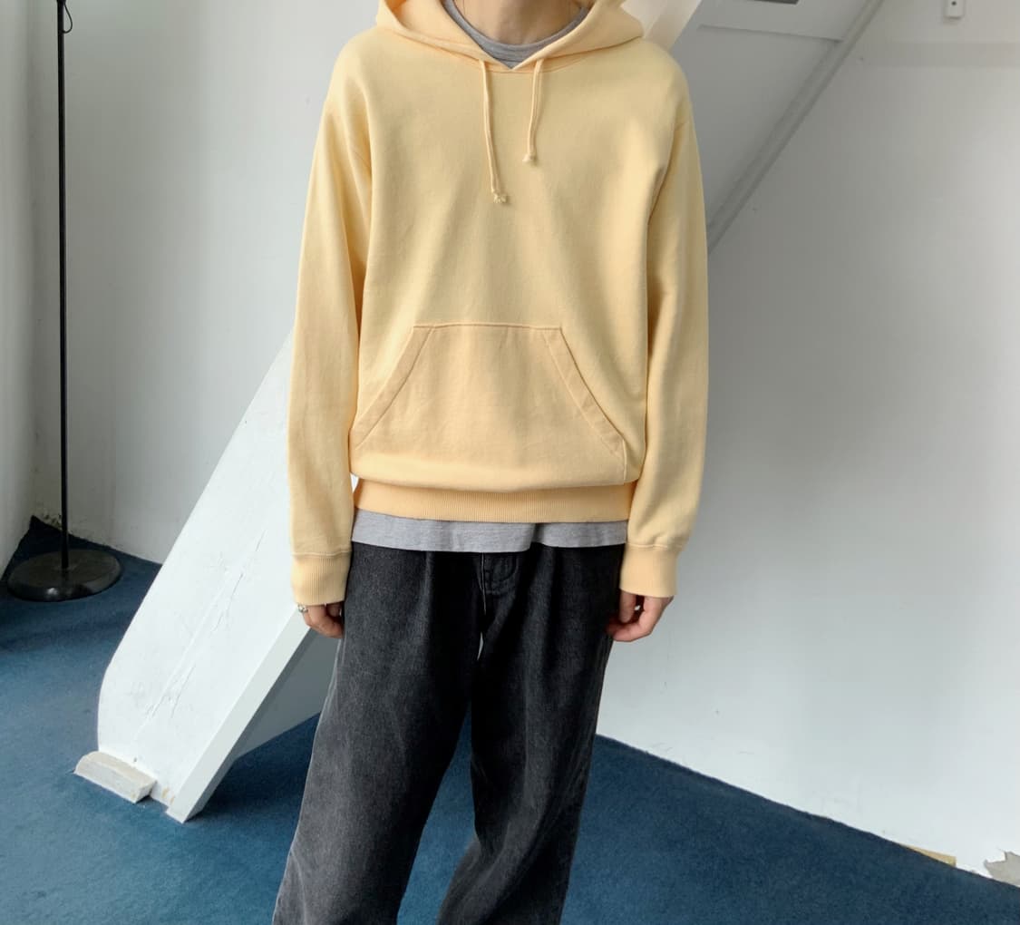 Cotton high gauge hooded sweat 상품이미지5