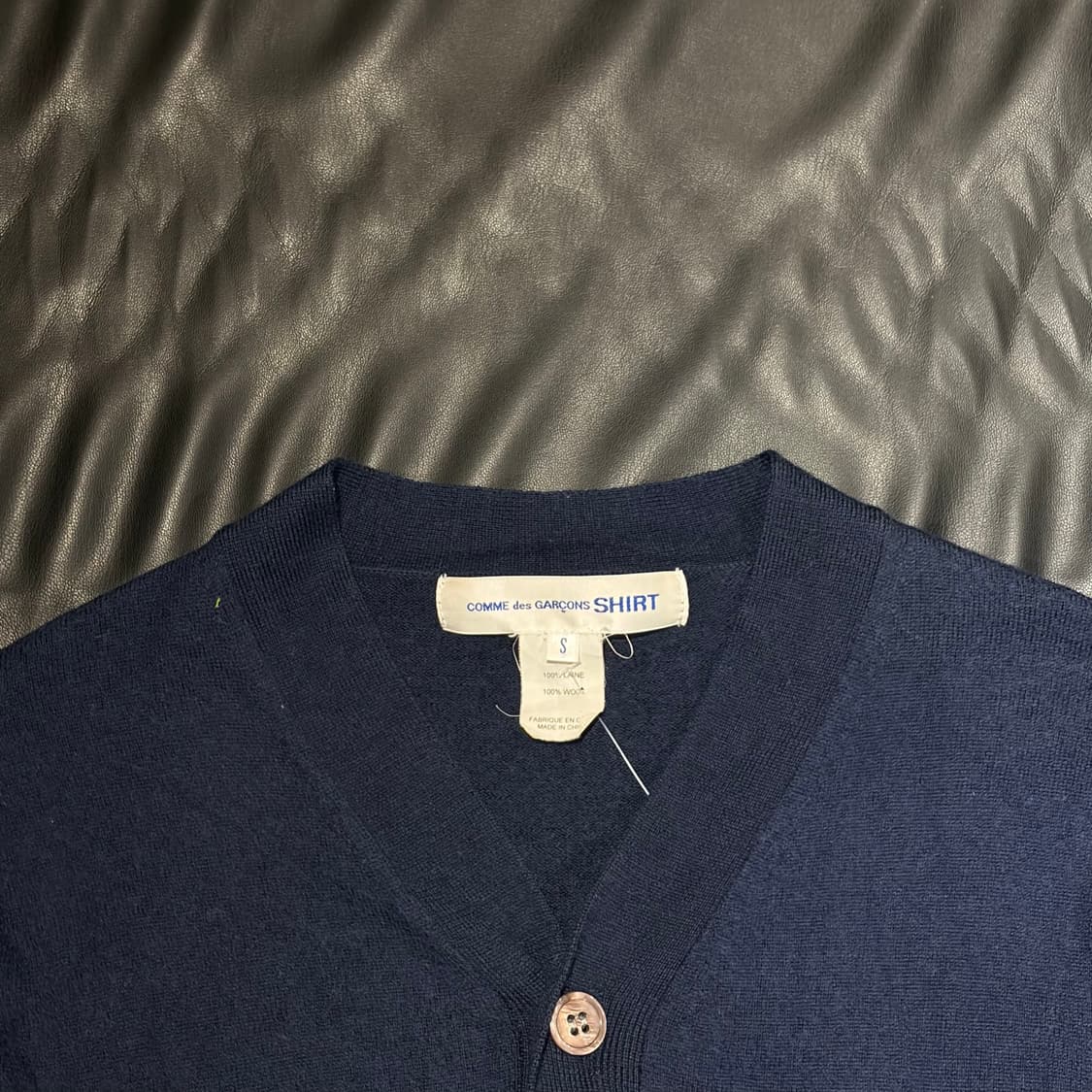 꼼데가르송 셔츠 라인 브이넥 가디건 상품이미지7