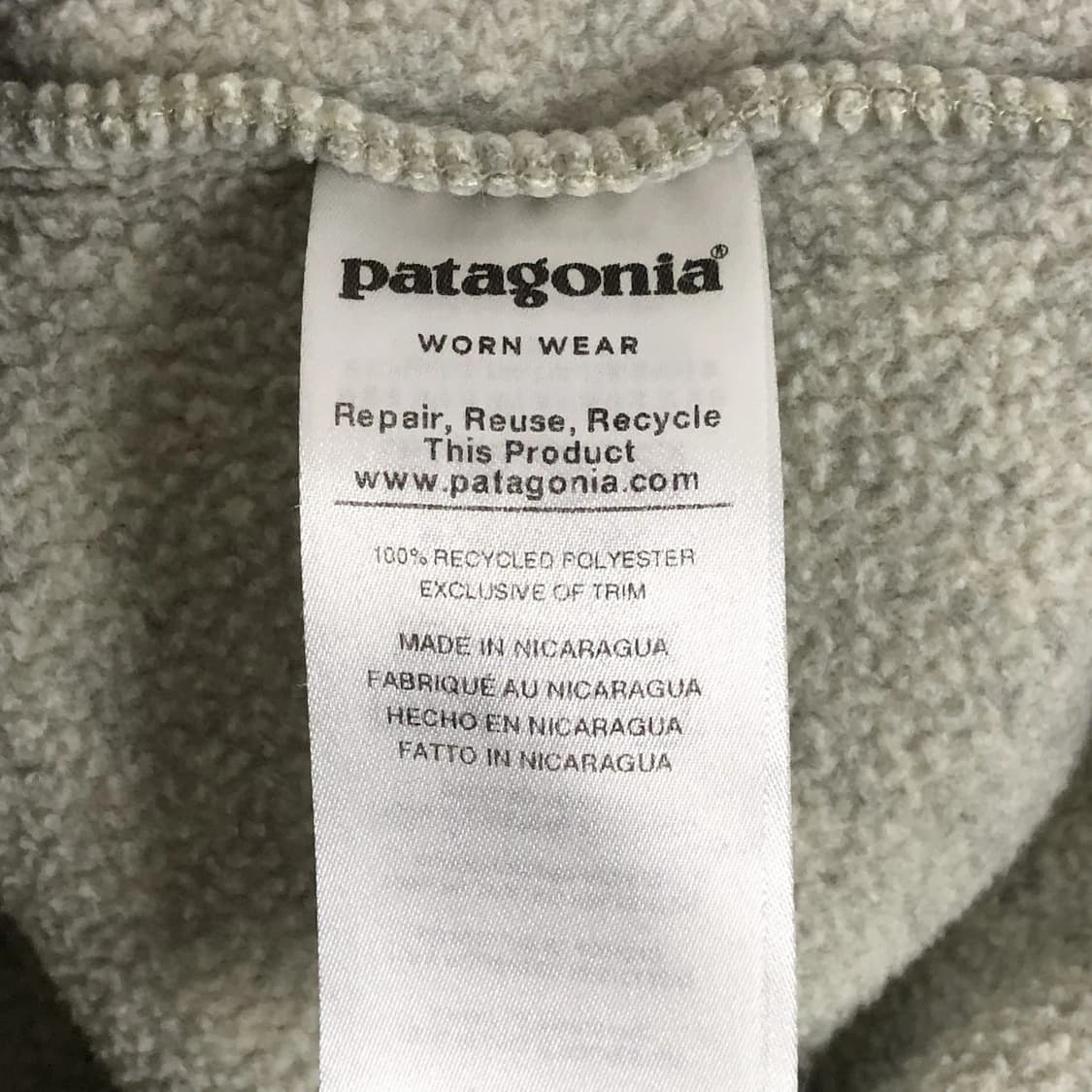 19FW 파타고니아 신칠라 스냅-T 오트밀/퍼플 상품이미지8