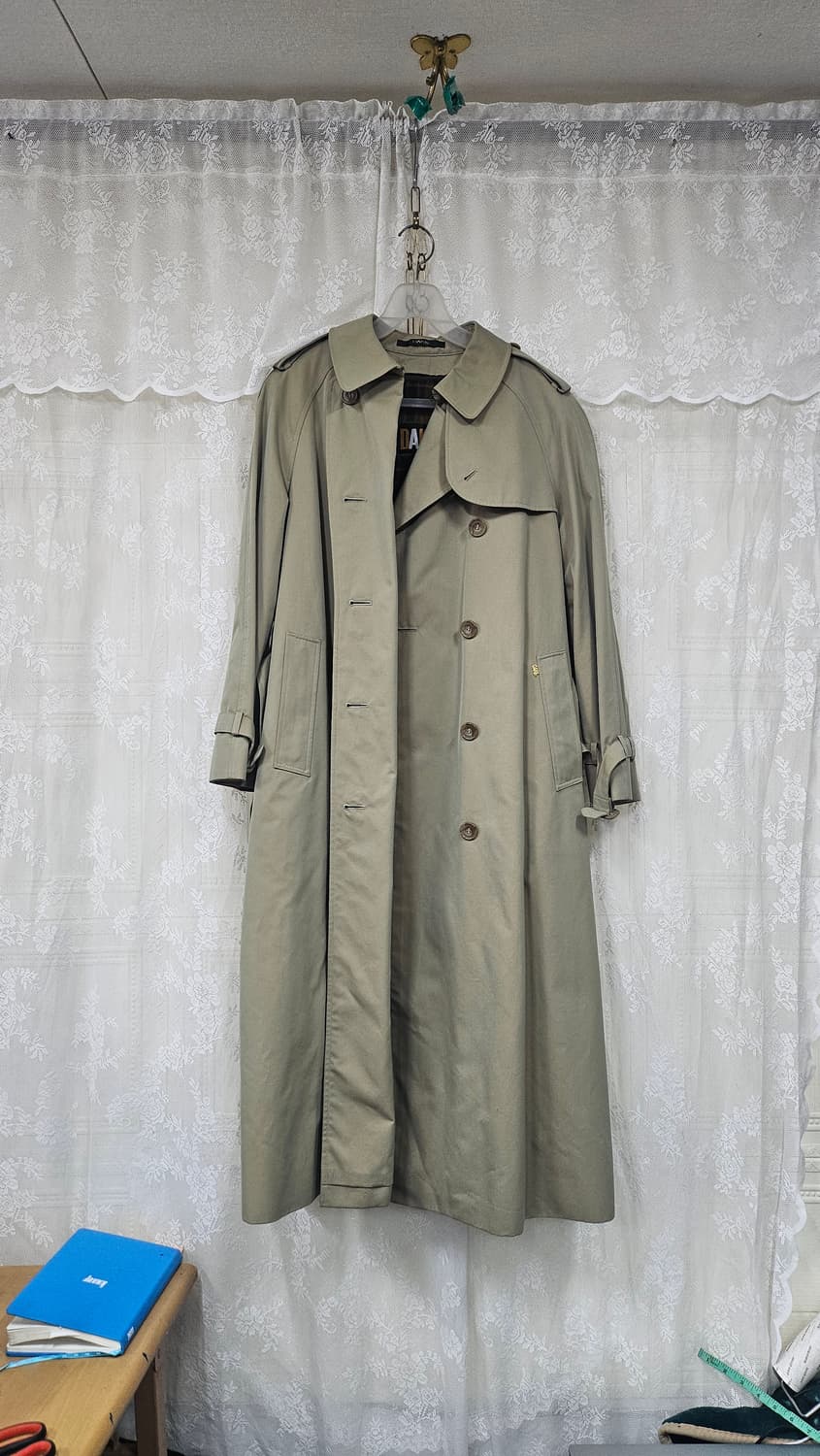 닥스 카키 트랜치코트  상품이미지1