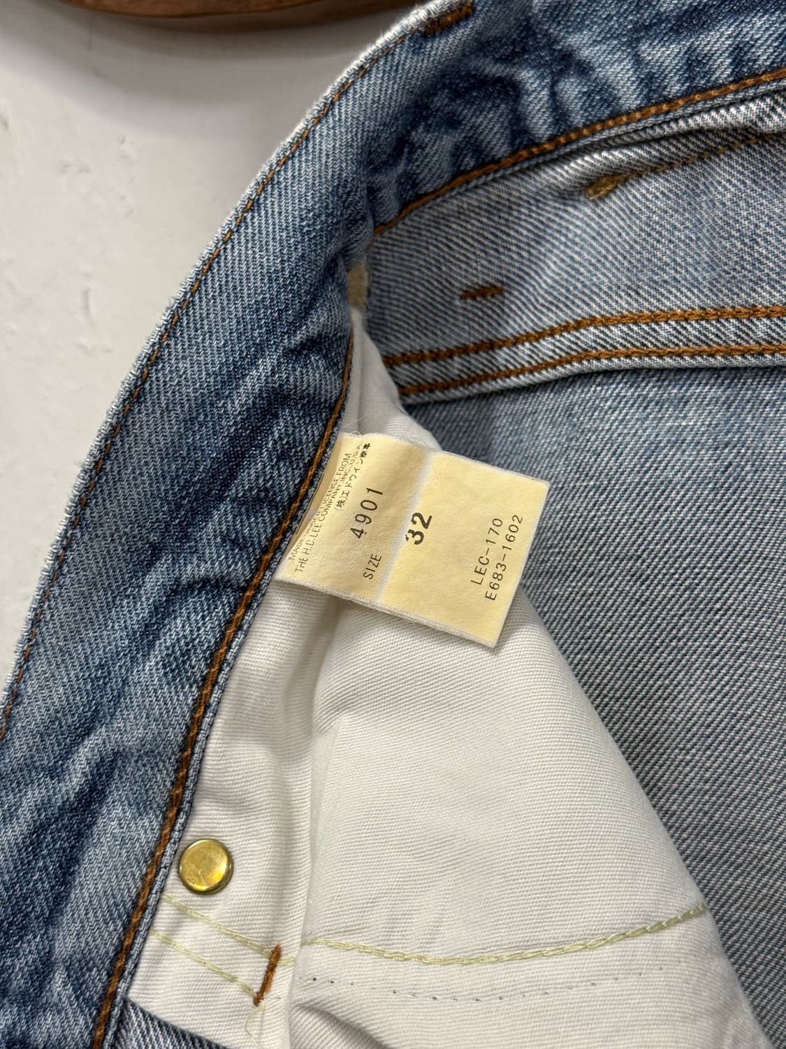 (32inch) LEE 부츠컷 데님 상품이미지9