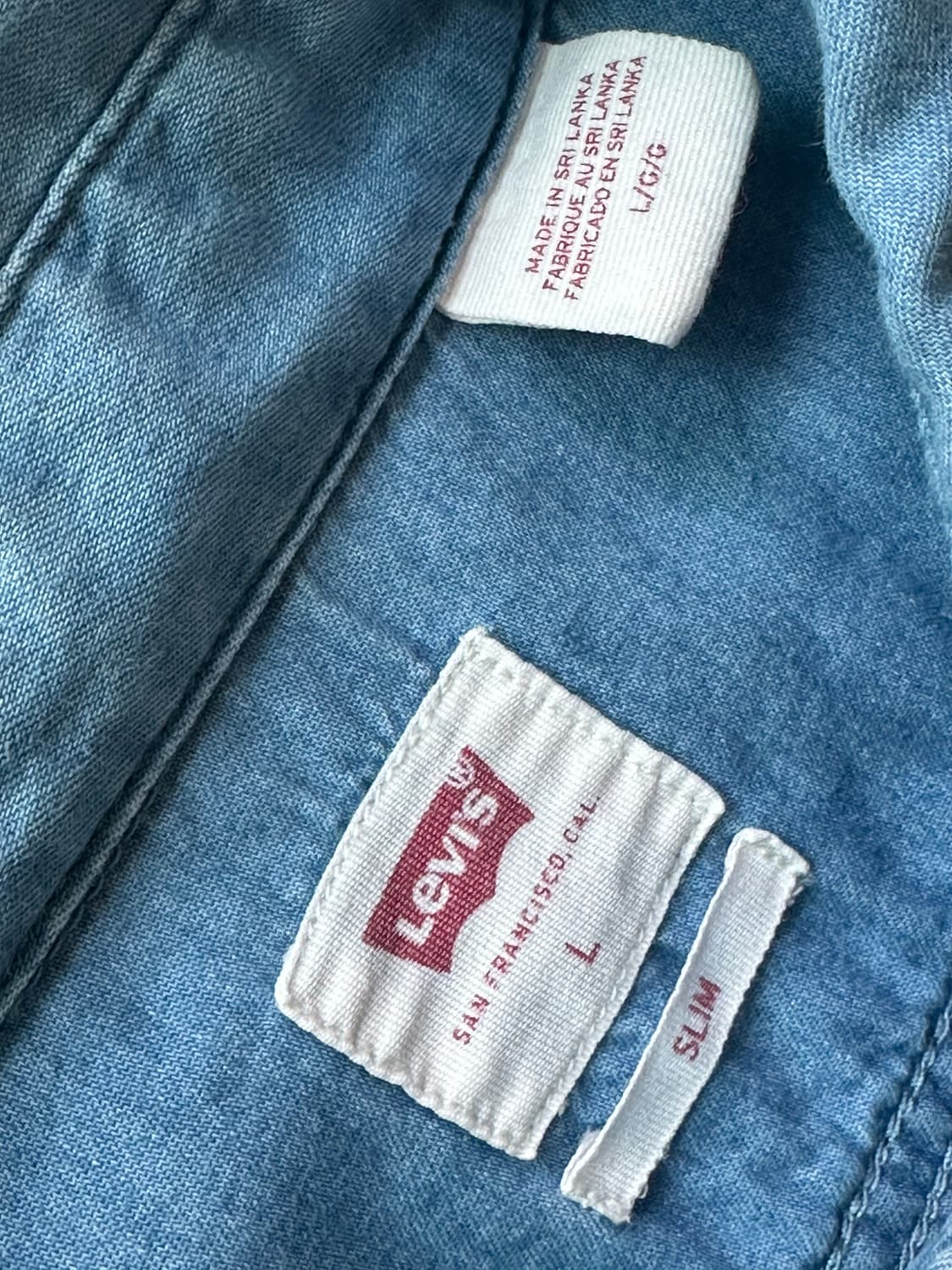 리바이스 데님셔츠 웨스턴셔츠 상품이미지3