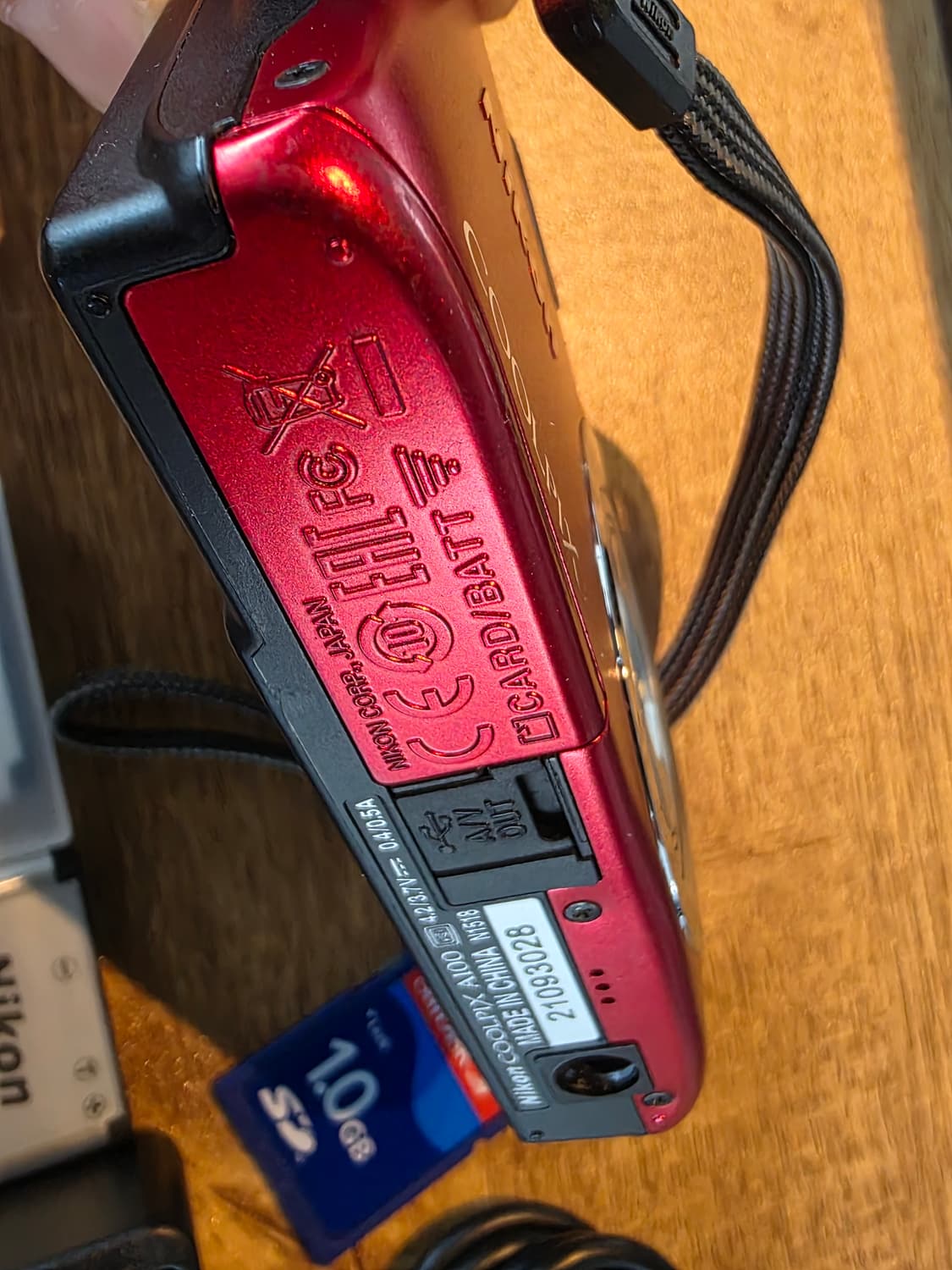 니콘 쿨픽스 A100 레드 디카(디지털 카메라) nikon coolpix 상품이미지6