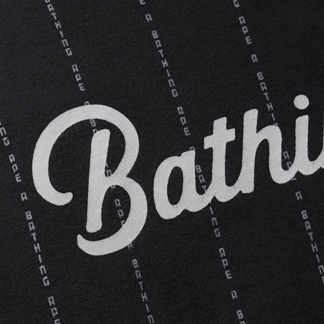 베이프 A BATHING APE Text Stripe Crewneck 상품이미지8