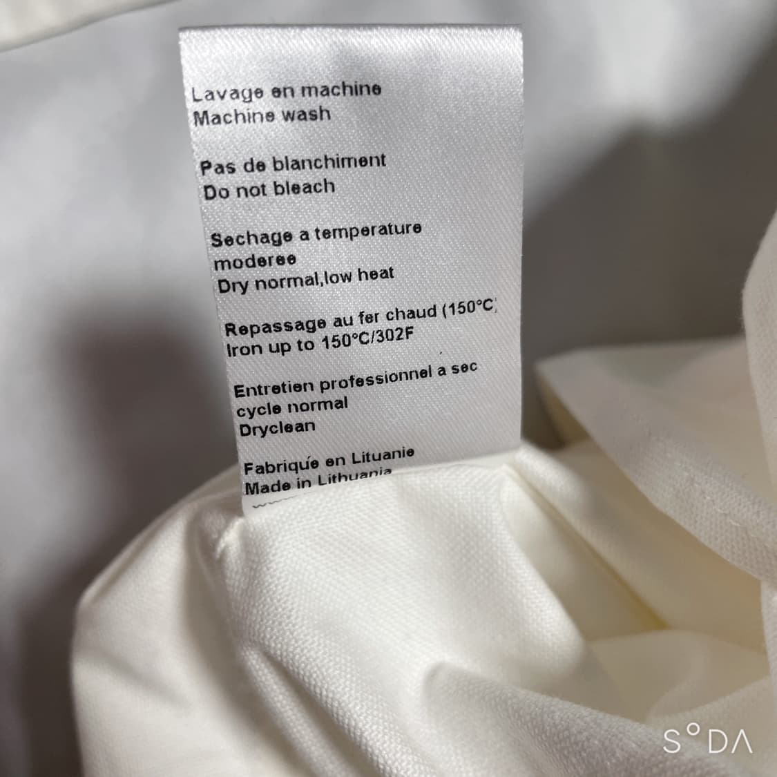 메종키츠네 화이트 셔츠 폭스 로고 상품이미지8