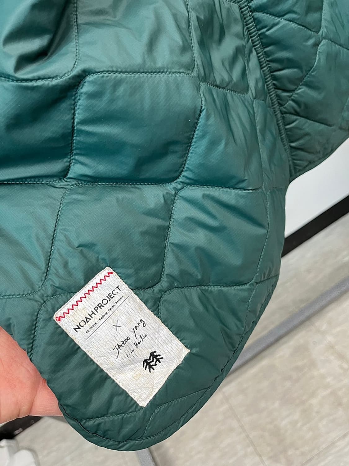 여) 코오롱 리버시블 퀼팅자켓  상품이미지6