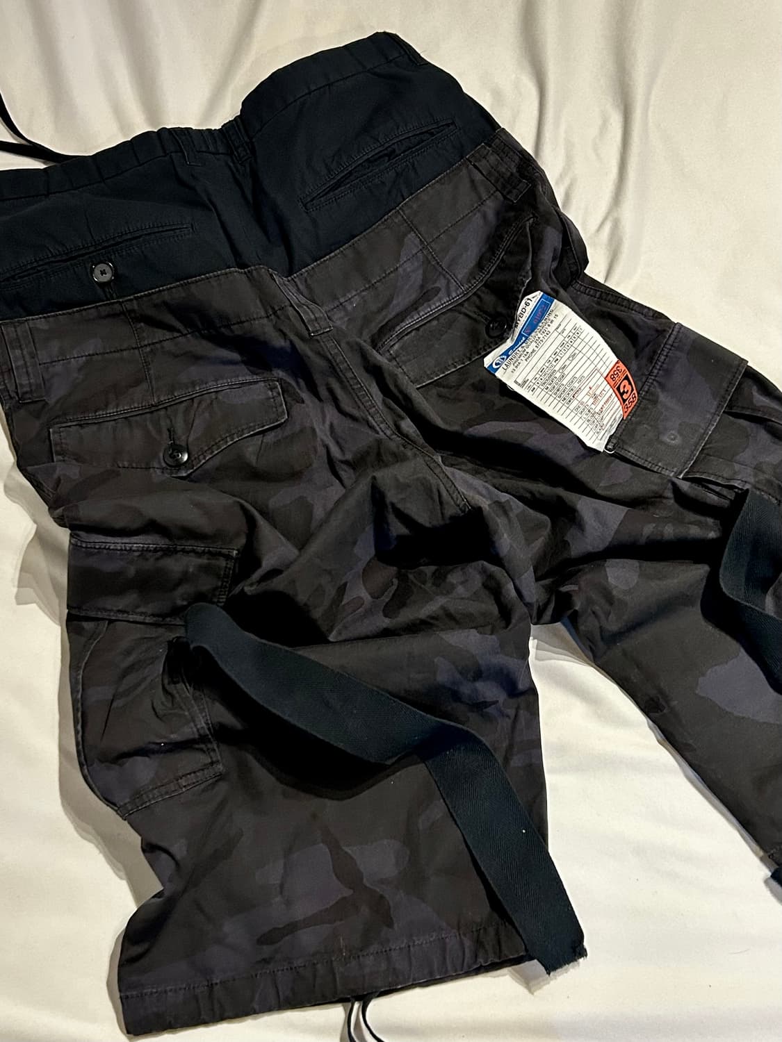 미하라 야스히로 8부 레이어드 바지 상품이미지2