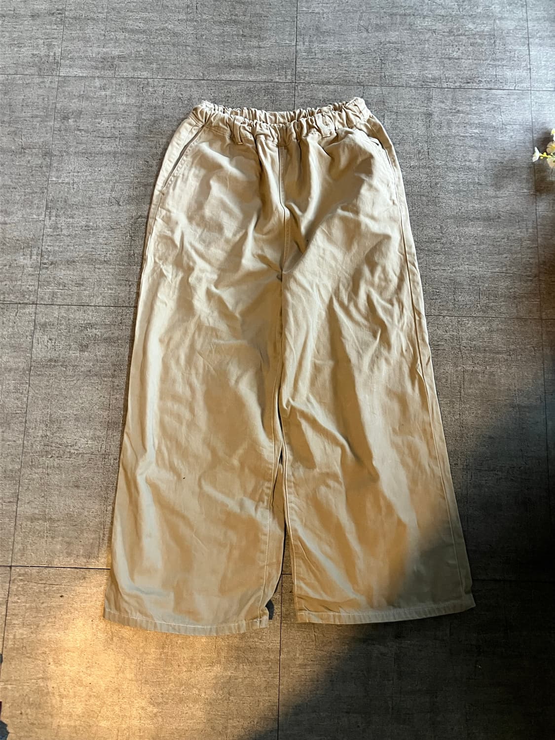 일본빈티지 하구미모리걸 아메카지할메카지 밴딩워크팬츠 상품이미지1