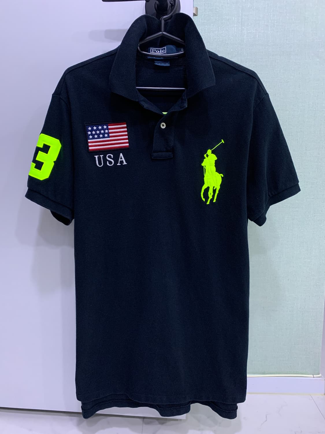 폴로 치프키프 빅포니 블랙형광USA 상품이미지2