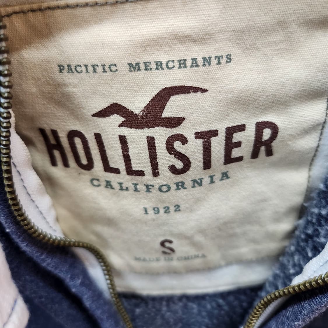 홀리스터 로고자수 Y2K 후드집업 S(M) 남여공용 상품이미지6