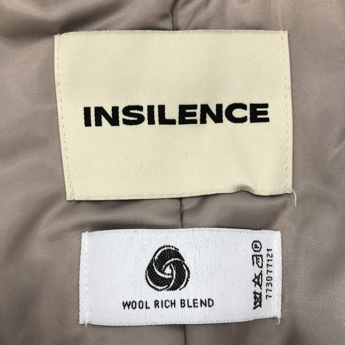 인사일런스 헤비울 봄버자켓 M  상품이미지5