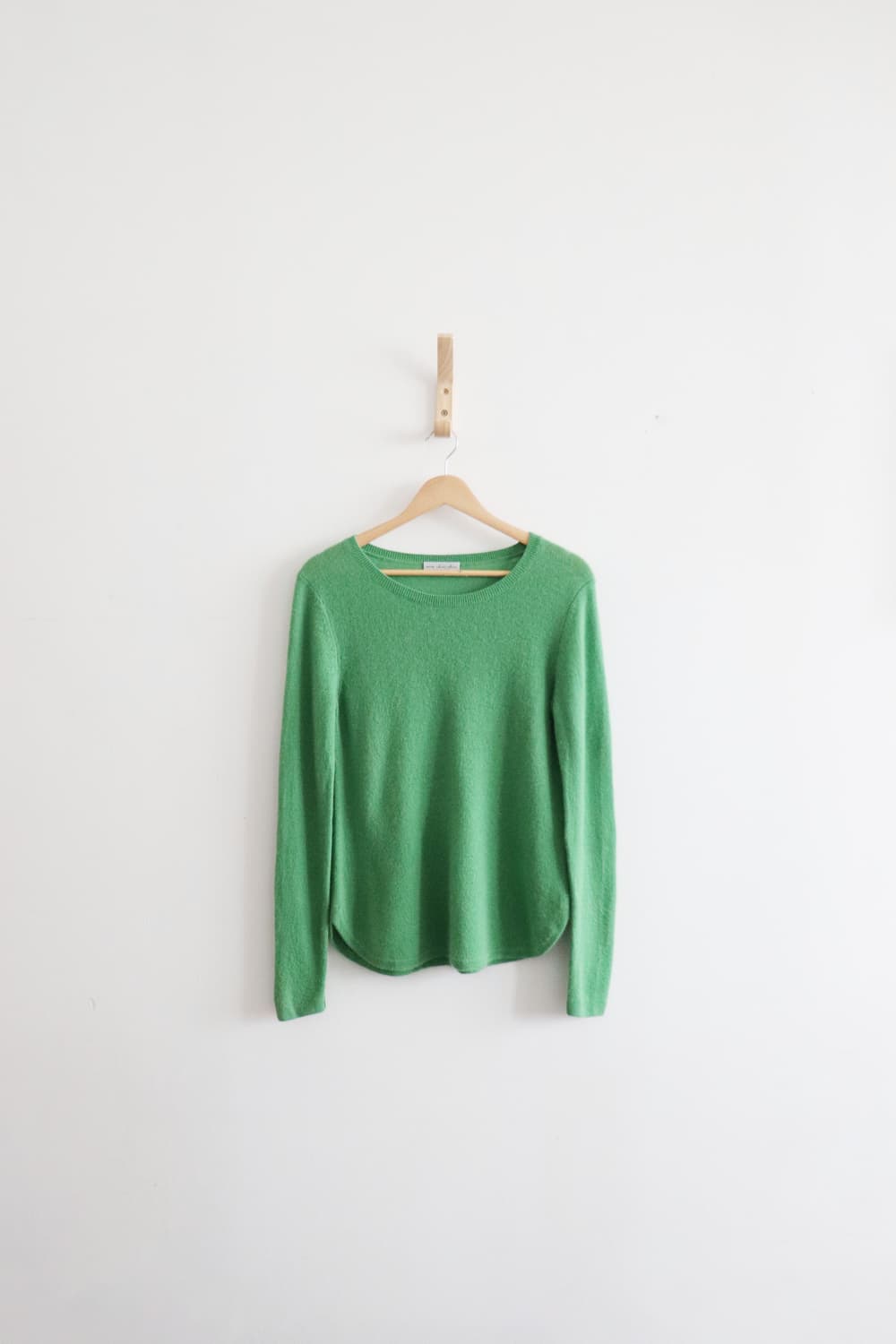 mon chou chou cashmere green knit 상품이미지3