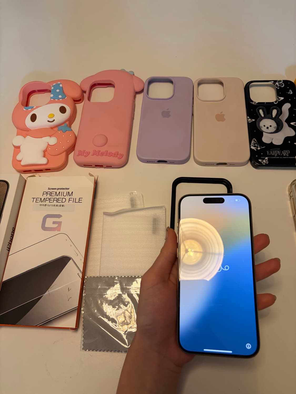 아이폰 15프로256기가 내츄럴티타늄 상품이미지3