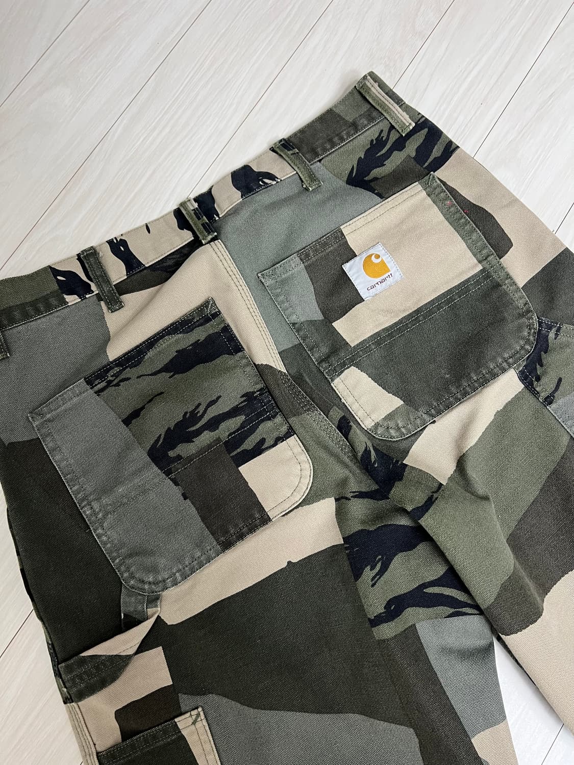 칼하트 싱글 니 카모 팬츠 상품이미지3