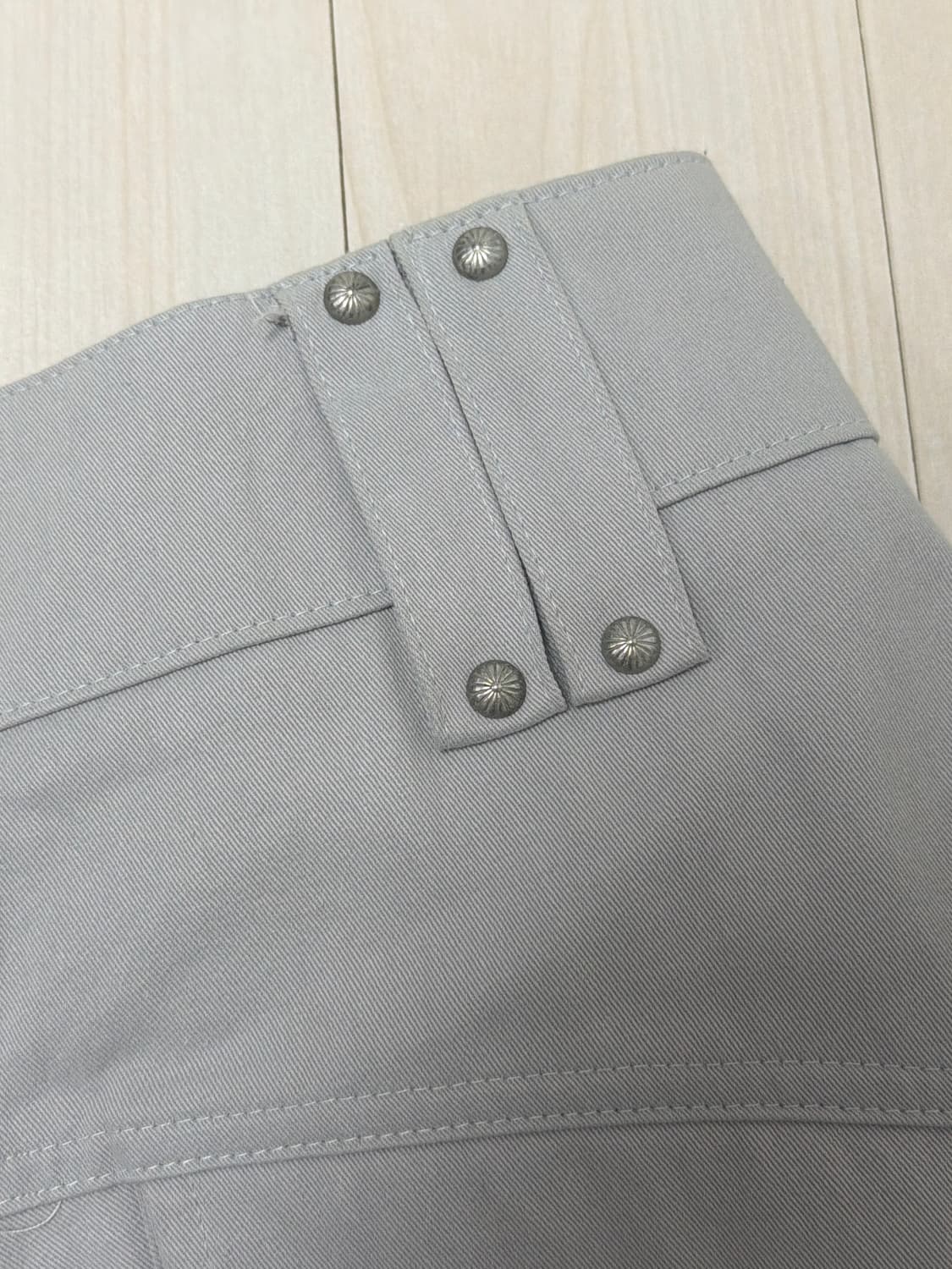 카시코 미드라이즈 카고 팬츠 베이지M 상품이미지6