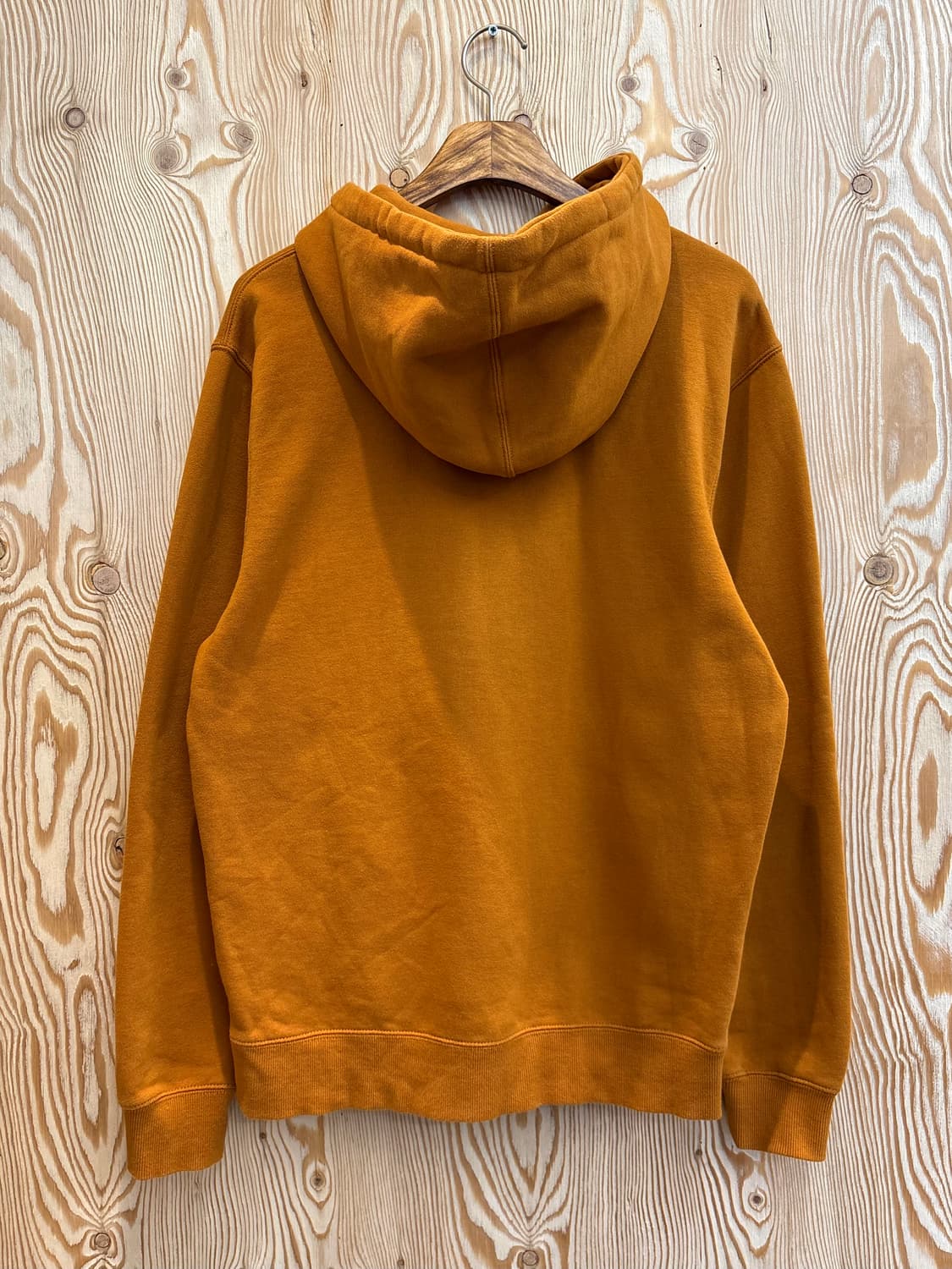 스투시 스탁 자수로고 후드 카라멜 상품이미지3