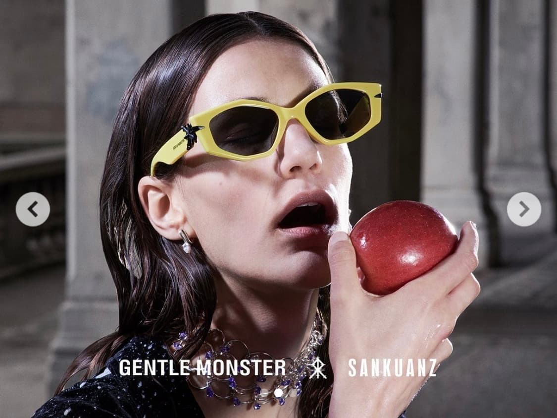 젠틀몬스터 산쿠안즈 실리스 YG1 (1회착용) 상품이미지2