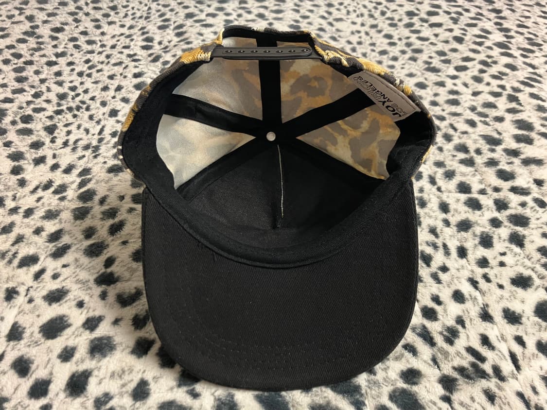 초기 모델 00s 조이리치 빈티지 레오파드 캡 모자 스냅백 호피 스트릿 상품이미지4