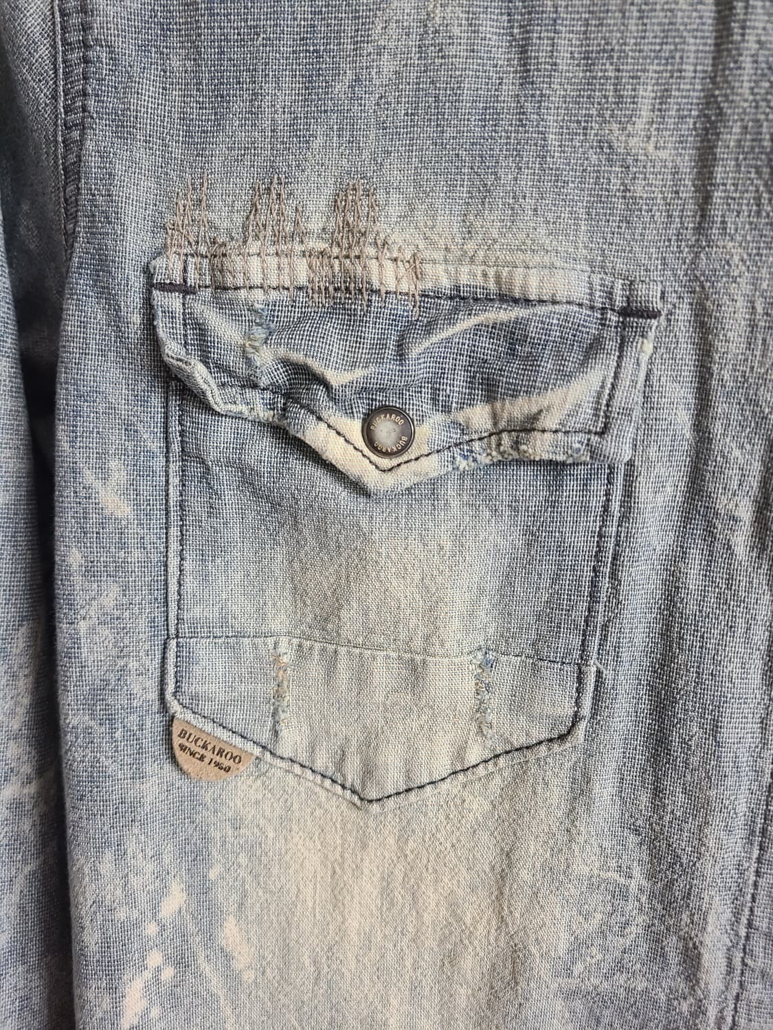 Buckaroo 아메리카지 데님 셔츠 L 상품이미지3